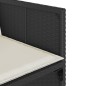 vidaXL 11-tlg. Garten-Essgruppe mit Kissen Schwarz Poly Rattan vidaXL 11-tlg. Garten-Essgruppe mit Kissen Schwarz Poly Rattan