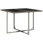 vidaXL 11-tlg. Garten-Essgruppe mit Kissen Grau Poly Rattan vidaXL 11-tlg. Garten-Essgruppe mit Kissen Grau Poly Rattan