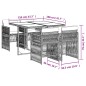 vidaXL 5-tlg. Garten-Essgruppe mit Kissen Beige Poly Rattan vidaXL 5-tlg. Garten-Essgruppe mit Kissen Beige Poly Rattan