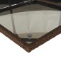 vidaXL 11-tlg. Garten-Essgruppe mit Kissen Braun Poly Rattan vidaXL 11-tlg. Garten-Essgruppe mit Kissen Braun Poly Rattan