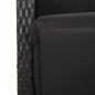vidaXL 9-tlg. Garten-Essgruppe mit Kissen Schwarz Poly Rattan vidaXL 9-tlg. Garten-Essgruppe mit Kissen Schwarz Poly Rattan
