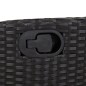 vidaXL 9-tlg. Garten-Essgruppe mit Kissen Schwarz Poly Rattan vidaXL 9-tlg. Garten-Essgruppe mit Kissen Schwarz Poly Rattan