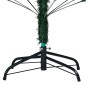 Künstlicher Weihnachtsbaum mit LEDs & Kugeln Grün 180 cm PVC Künstlicher Weihnachtsbaum mit LEDs & Kugeln Grün 180 cm PVC