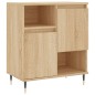 Sideboards 3 Stk. Sonoma-Eiche Holzwerkstoff Sideboards 3 Stk. Sonoma-Eiche Holzwerkstoff
