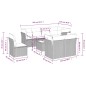 vidaXL 9-tlg. Garten-Sofagarnitur mit Kissen Braun Poly Rattan vidaXL 9-tlg. Garten-Sofagarnitur mit Kissen Braun Poly Rattan