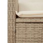 vidaXL 5-tlg. Garten-Essgruppe mit Kissen Beige Poly Rattan vidaXL 5-tlg. Garten-Essgruppe mit Kissen Beige Poly Rattan