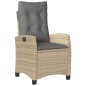 vidaXL 5-tlg. Garten-Essgruppe mit Kissen Beige Poly Rattan vidaXL 5-tlg. Garten-Essgruppe mit Kissen Beige Poly Rattan