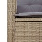 vidaXL 5-tlg. Garten-Essgruppe mit Kissen Beige Poly Rattan vidaXL 5-tlg. Garten-Essgruppe mit Kissen Beige Poly Rattan