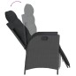 vidaXL 7-tlg. Garten-Essgruppe mit Kissen Schwarz Poly Rattan vidaXL 7-tlg. Garten-Essgruppe mit Kissen Schwarz Poly Rattan