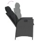 vidaXL 7-tlg. Garten-Essgruppe mit Kissen Schwarz Poly Rattan vidaXL 7-tlg. Garten-Essgruppe mit Kissen Schwarz Poly Rattan