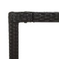 vidaXL 7-tlg. Garten-Essgruppe mit Kissen Schwarz Poly Rattan vidaXL 7-tlg. Garten-Essgruppe mit Kissen Schwarz Poly Rattan