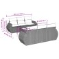 vidaXL 7-tlg. Garten-Sofagarnitur mit Kissen Braun Poly Rattan vidaXL 7-tlg. Garten-Sofagarnitur mit Kissen Braun Poly Rattan