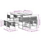 vidaXL 9-tlg. Garten-Essgruppe mit Kissen Braun Poly Rattan vidaXL 9-tlg. Garten-Essgruppe mit Kissen Braun Poly Rattan