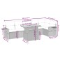 vidaXL 7-tlg. Garten-Sofagarnitur mit Kissen Beige Poly Rattan vidaXL 7-tlg. Garten-Sofagarnitur mit Kissen Beige Poly Rattan