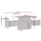 vidaXL 6-tlg. Garten-Sofagarnitur mit Kissen Beige Poly Rattan vidaXL 6-tlg. Garten-Sofagarnitur mit Kissen Beige Poly Rattan