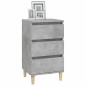 vidaXL Nachttisch Betongrau 40x35x70 cm Holzwerkstoff vidaXL Nachttisch Betongrau 40x35x70 cm Holzwerkstoff