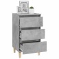 vidaXL Nachttisch Betongrau 40x35x70 cm Holzwerkstoff vidaXL Nachttisch Betongrau 40x35x70 cm Holzwerkstoff