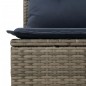 vidaXL 13-tlg. Garten-Sofagarnitur mit Kissen Grau Poly Rattan vidaXL 13-tlg. Garten-Sofagarnitur mit Kissen Grau Poly Rattan