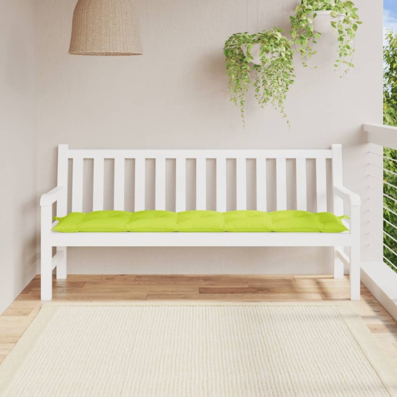 vidaXL Gartenbank-Auflage Hellgrün 180x50x7 cm Oxford-Gewebe vidaXL Gartenbank-Auflage Hellgrün 180x50x7 cm Oxford-Gewebe
