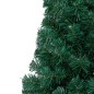 Künstlicher Halber Weihnachtsbaum mit LEDs & Kugeln Grün 150 cm Künstlicher Halber Weihnachtsbaum mit LEDs & Kugeln Grün 150 cm