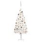 Künstlicher Weihnachtsbaum mit LEDs & Kugeln Weiß 120 cm Künstlicher Weihnachtsbaum mit LEDs & Kugeln Weiß 120 cm