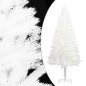 Künstlicher Weihnachtsbaum mit LEDs & Kugeln Weiß 120 cm Künstlicher Weihnachtsbaum mit LEDs & Kugeln Weiß 120 cm