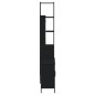 vidaXL 3-tlg. Badmöbel-Set Schwarz Holzwerkstoff vidaXL 3-tlg. Badmöbel-Set Schwarz Holzwerkstoff