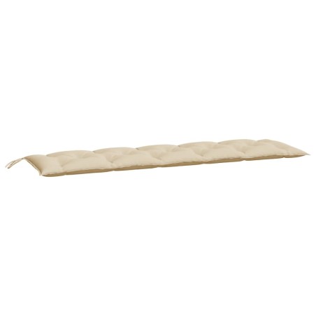 vidaXL Gartenbank-Auflage Beige 180x50x7 cm Oxford-Gewebe
