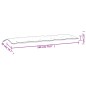 vidaXL Gartenbank-Auflage Beige 180x50x7 cm Oxford-Gewebe vidaXL Gartenbank-Auflage Beige 180x50x7 cm Oxford-Gewebe