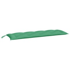 vidaXL Gartenbank-Auflage Grün 150x50x7 cm Oxford-Gewebe