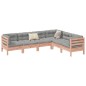 vidaXL 6-tlg. Garten-Sofagarnitur mit Kissen Massivholz Douglasie vidaXL 6-tlg. Garten-Sofagarnitur mit Kissen Massivholz Douglasie