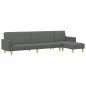 vidaXL 2-tlg. Sofagarnitur Dunkelgrau Stoff vidaXL 2-tlg. Sofagarnitur Dunkelgrau Stoff