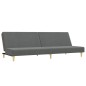 vidaXL 2-tlg. Sofagarnitur Dunkelgrau Stoff vidaXL 2-tlg. Sofagarnitur Dunkelgrau Stoff