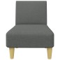 vidaXL 2-tlg. Sofagarnitur Dunkelgrau Stoff vidaXL 2-tlg. Sofagarnitur Dunkelgrau Stoff