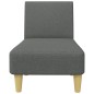 vidaXL 2-tlg. Sofagarnitur Dunkelgrau Stoff vidaXL 2-tlg. Sofagarnitur Dunkelgrau Stoff