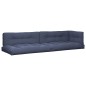 vidaXL Palettenkissen 5 Stk. Marineblau Stoff vidaXL Palettenkissen 5 Stk. Marineblau Stoff