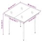 vidaXL 5-tlg. Garten-Essgruppe mit Kissen Braun Poly Rattan vidaXL 5-tlg. Garten-Essgruppe mit Kissen Braun Poly Rattan