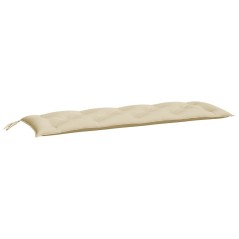 vidaXL Gartenbank-Auflage Beige 150x50x7 cm Oxford-Gewebe