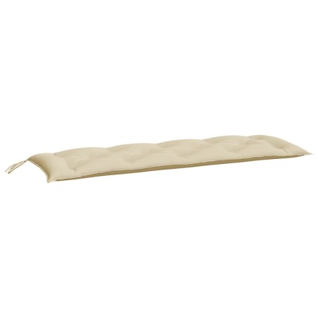 vidaXL Gartenbank-Auflage Beige 150x50x7 cm Oxford-Gewebe
