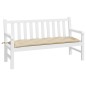 vidaXL Gartenbank-Auflage Beige 150x50x7 cm Oxford-Gewebe vidaXL Gartenbank-Auflage Beige 150x50x7 cm Oxford-Gewebe