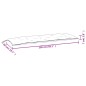 vidaXL Gartenbank-Auflage Beige 150x50x7 cm Oxford-Gewebe vidaXL Gartenbank-Auflage Beige 150x50x7 cm Oxford-Gewebe