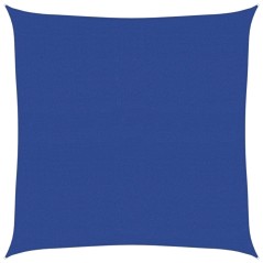 vidaXL Sonnensegel 160 g/m² Quadratisch Blau 6x6 m HDPE