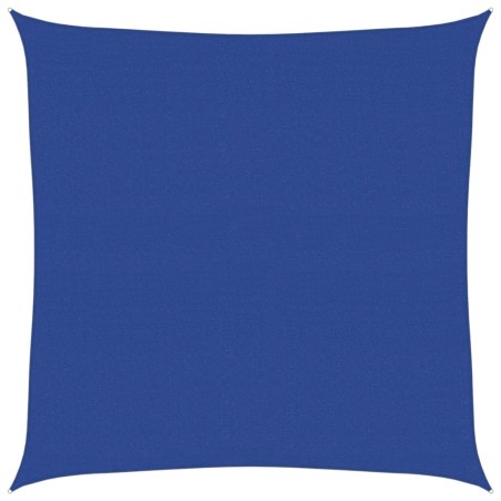 vidaXL Sonnensegel 160 g/m² Quadratisch Blau 6x6 m HDPE