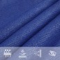 vidaXL Sonnensegel 160 g/m² Quadratisch Blau 6x6 m HDPE vidaXL Sonnensegel 160 g/m² Quadratisch Blau 6x6 m HDPE