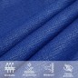 vidaXL Sonnensegel 160 g/m² Quadratisch Blau 6x6 m HDPE vidaXL Sonnensegel 160 g/m² Quadratisch Blau 6x6 m HDPE
