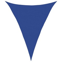 vidaXL Sonnensegel 160 g/m² Dreieckig Blau 4x5x5 m HDPE