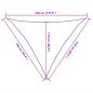 vidaXL Sonnensegel 160 g/m² Dreieckig Gelb 2,5x2,5x3,5 m HDPE vidaXL Sonnensegel 160 g/m² Dreieckig Gelb 2,5x2,5x3,5 m HDPE