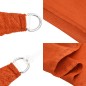 vidaXL Sonnensegel 160 g/m² Quadratisch Orange 6x6 m HDPE vidaXL Sonnensegel 160 g/m² Quadratisch Orange 6x6 m HDPE