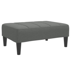 vidaXL Fußhocker Dunkelgrau 77x55x31 cm Stoff