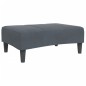 vidaXL Fußhocker Dunkelgrau 77x55x31 cm Samt vidaXL Fußhocker Dunkelgrau 77x55x31 cm Samt
